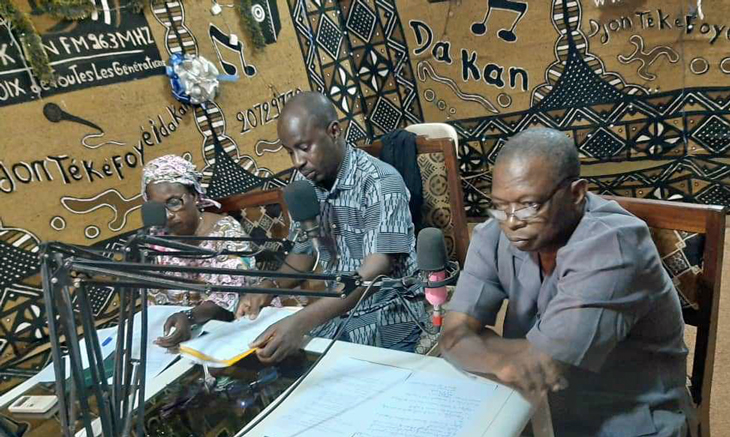 The Mali Health Team at Radio Dakan